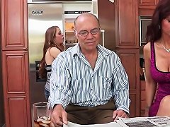 Busty Strapon MILF Teaches Nasty Teen Lesson